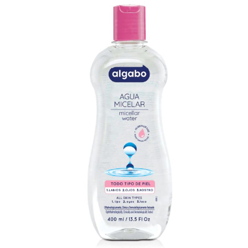 ALGABO AGUA MICELAR X 400 ML.